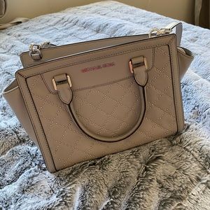 Gray Michael Kors Bag
